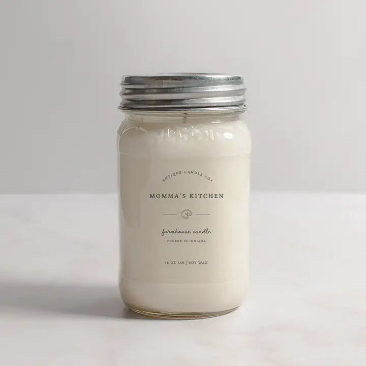 SOY WAX MASON JAR CANDLE