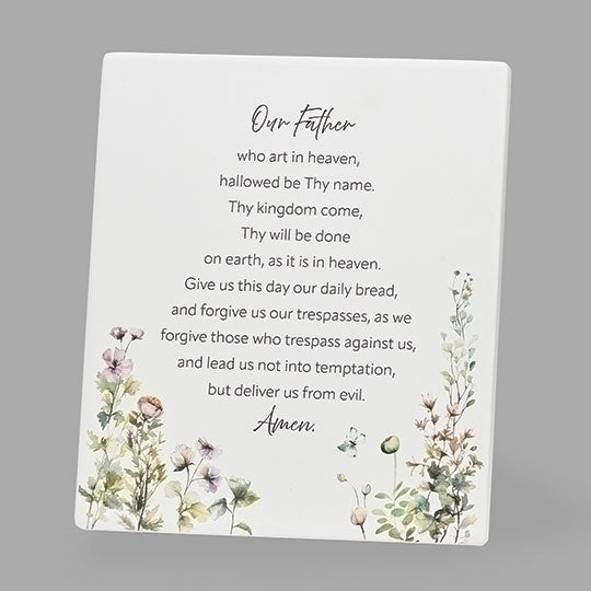 PRAYER WALL PLAQUE WITH EASEL BACK-LORD&