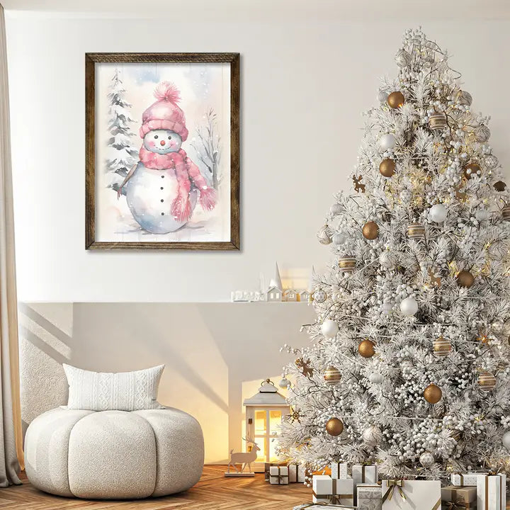 TIMBERLAND FRAME PINK SNOWMAN