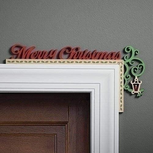 MERRY CHRISTMAS DOOR FRAME