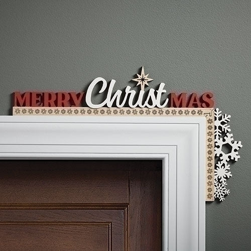 MERRY CHRISTMAS DOOR FRAME