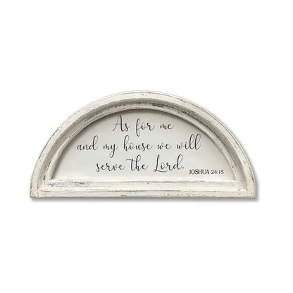 AS FOR ME AND MY HOUSE