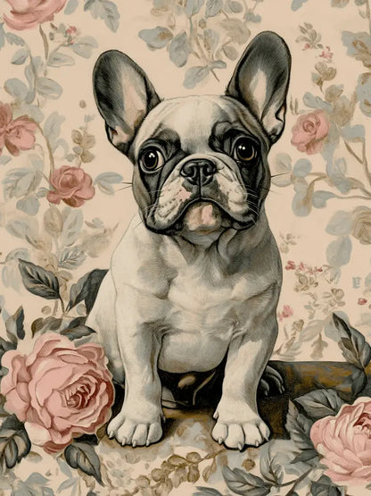 BRINDLE FRENCH DOG