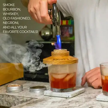 COCKTAIL SMOKER KIT-PREMIUM HOME BAR GIFT SET