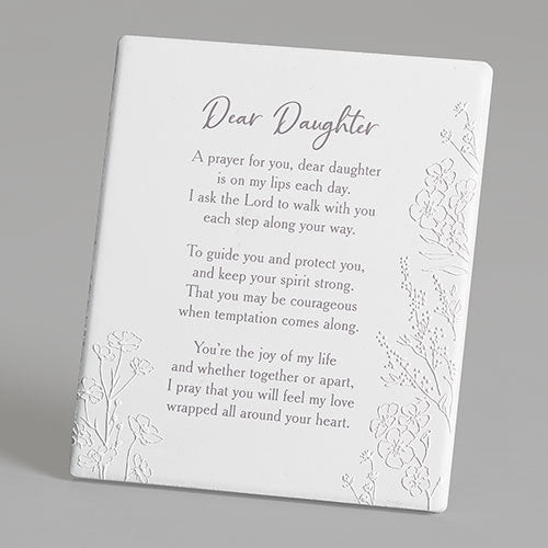 PERSONALIZED WALL PLAQUES-DEAR MOM, DAUGHTER, FRIEND, GRANDMOTHER