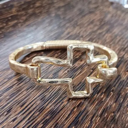Cross Cuff Bracelet