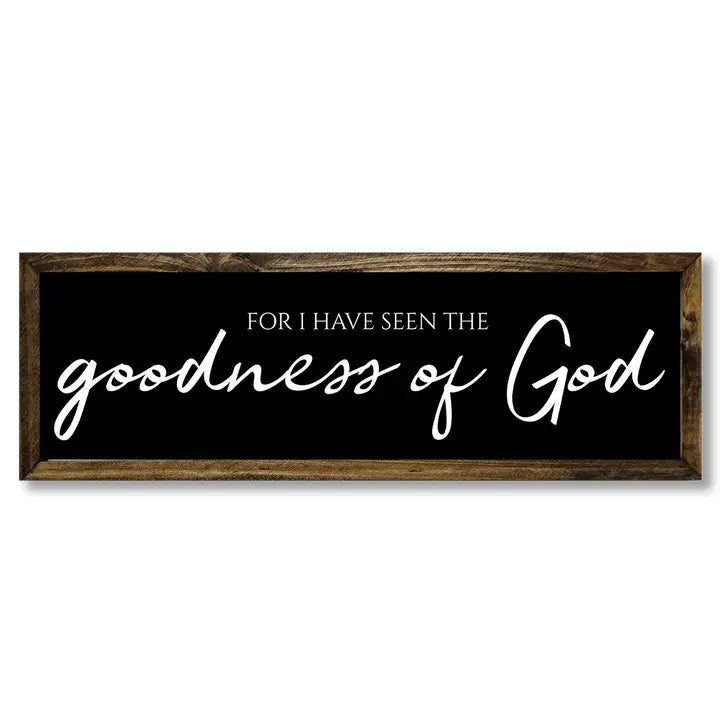 GOODNESS OF GOD