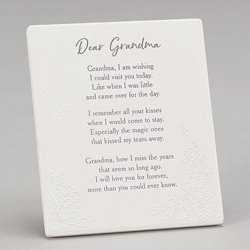 PERSONALIZED WALL PLAQUES-DEAR MOM, DAUGHTER, FRIEND, GRANDMOTHER