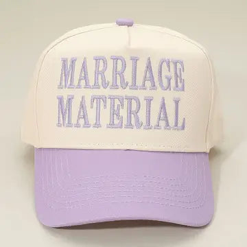 Baseball Hat-Marriage Material