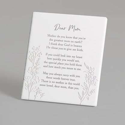 PERSONALIZED WALL PLAQUES-DEAR MOM, DAUGHTER, FRIEND, GRANDMOTHER