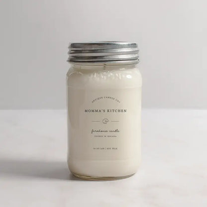 SOY WAX MASON JAR CANDLE