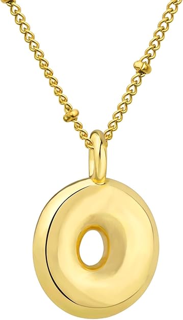 BUBBLE LETTER NECKLACES
