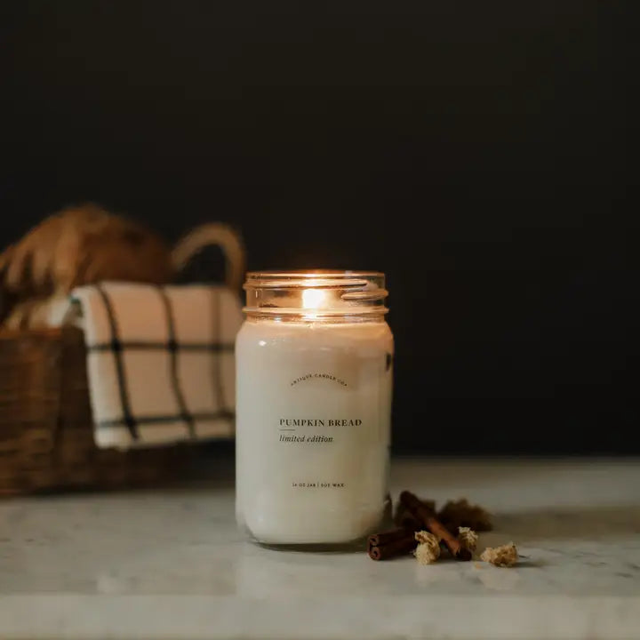 SOY WAX MASON JAR CANDLE