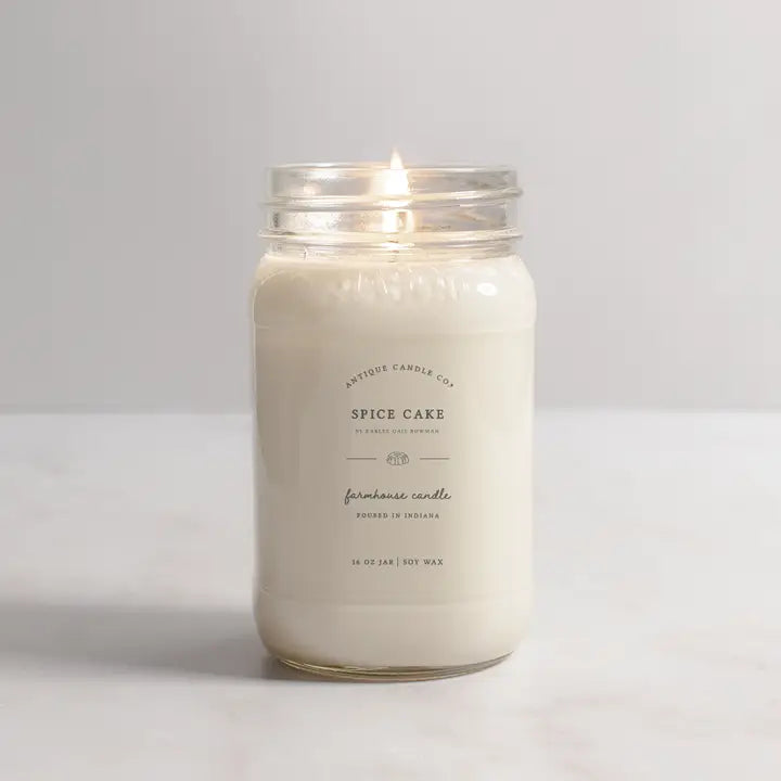 SOY WAX MASON JAR CANDLE