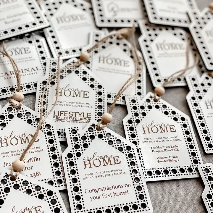 WELCOME HOME GIFT TAG