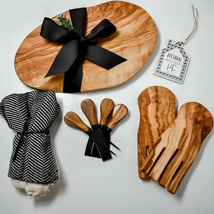 LUXURY GIFT BOX-OLIVE WOOD DELUXE-CUSTOMIZABLE