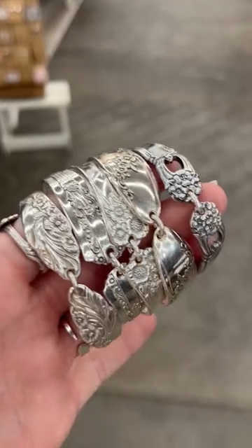 VINTAGE SILVERWARE BRACELET