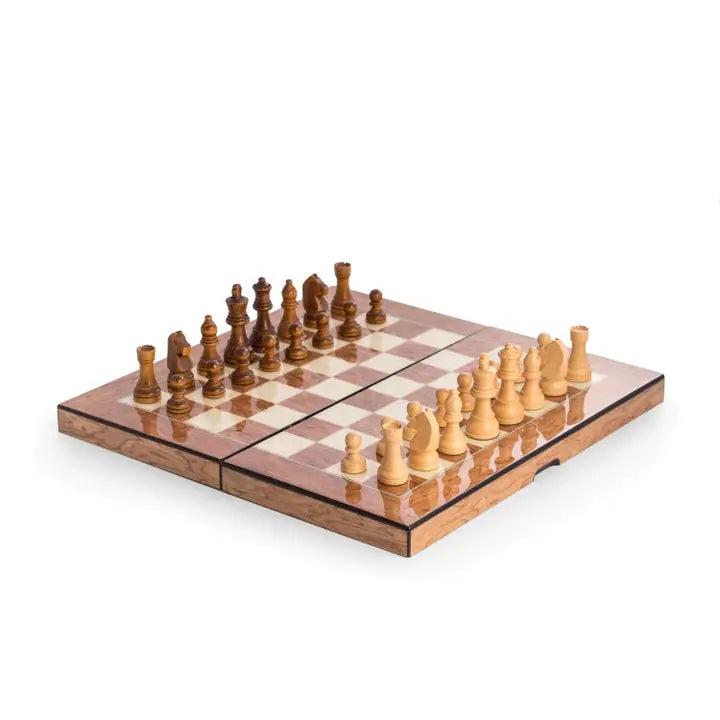 MULTI GAME SET-BACKGAMMON, CHESS, AND CHECKERS